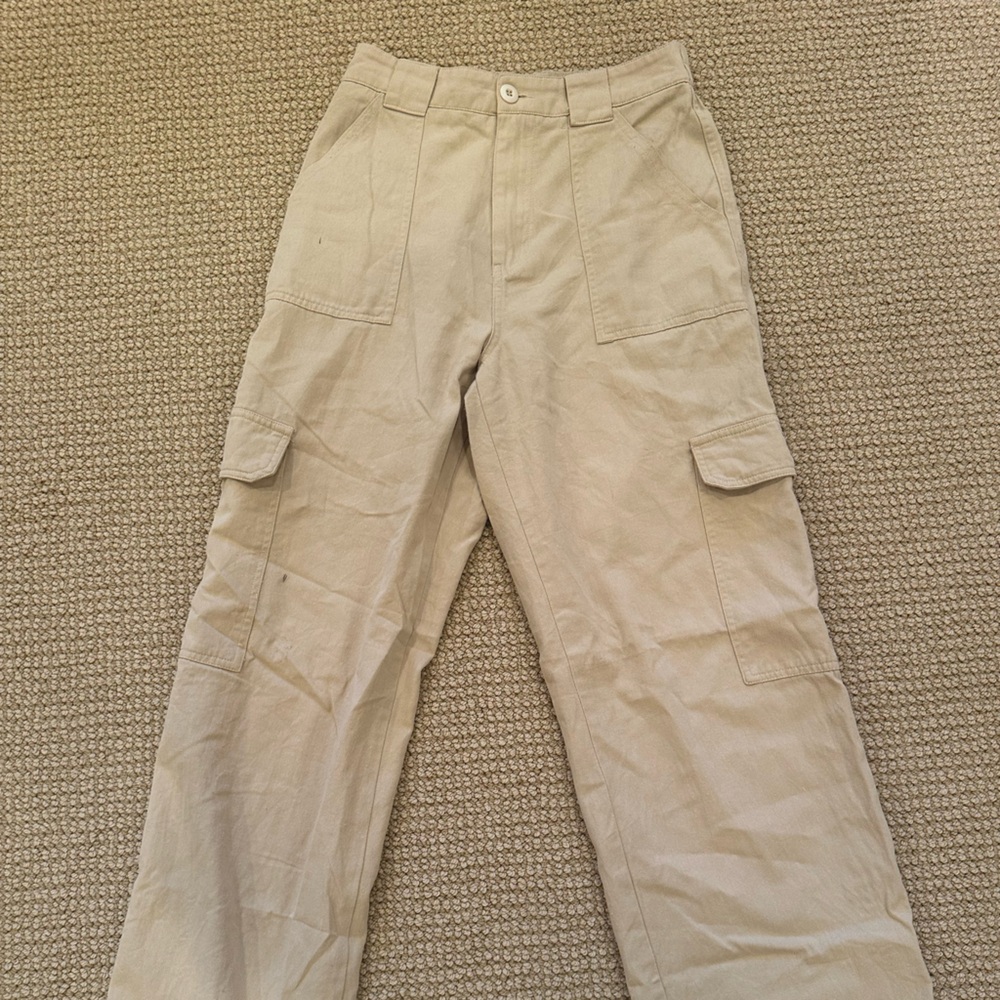 Womens Tan Pants cargo